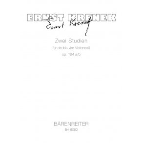 Two Studies - Krenek, Ernst