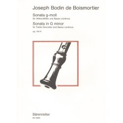Sonata - Boismortier, Joseph Bodin de