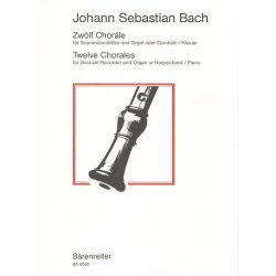 12 Chor&auml;le - Bach, Johann Sebastian