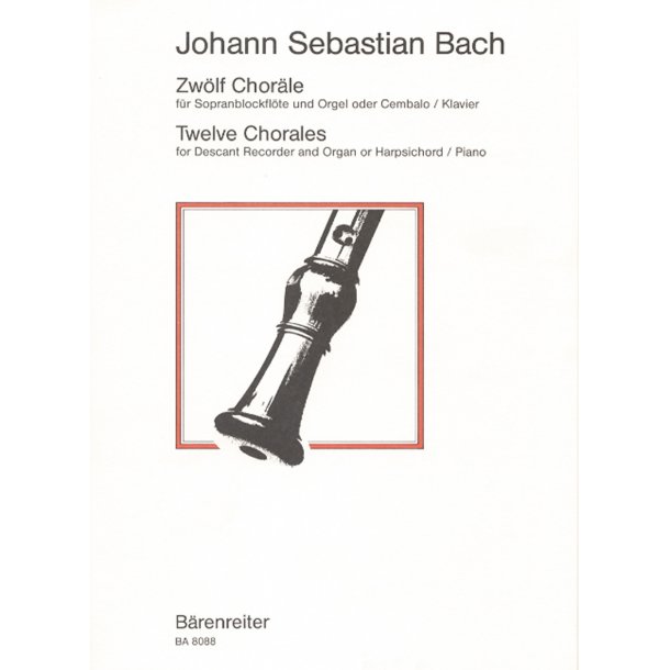 12 Chor&auml;le - Bach, Johann Sebastian