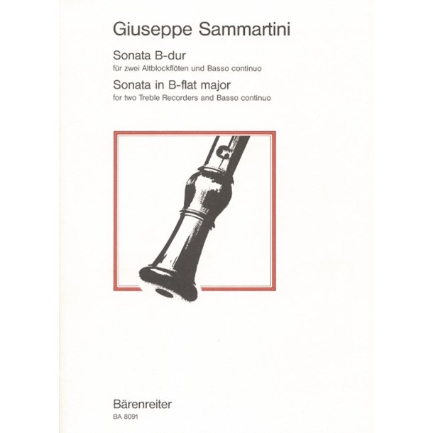 Sonata - Sammartini, Giuseppe