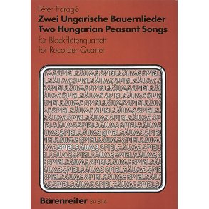 Zwei ungarische Bauernlieder - Faragó, Péter
