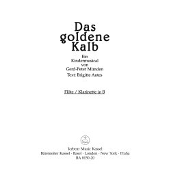 Das goldene Kalb - M&uuml;nden, Gerd-Peter