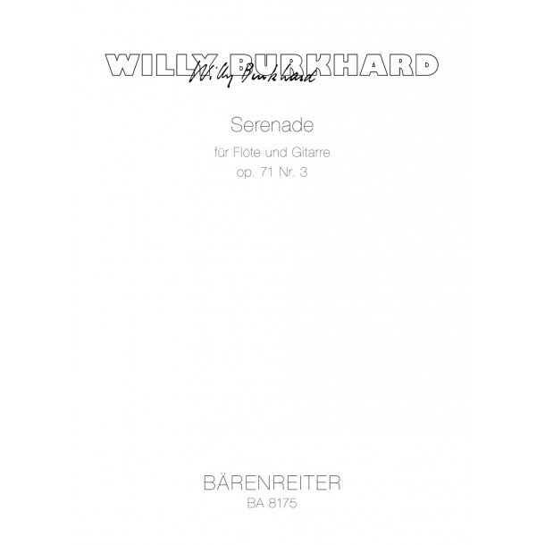 Serenade - Burkhard, Willy