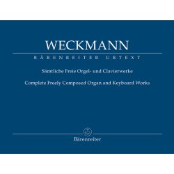 S&auml;mtliche Freie Orgel- und Clavierwerke - Weckmann, Matthias