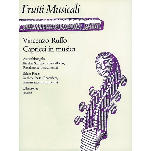 Capricci in musica - Ruffo, Vincenzo