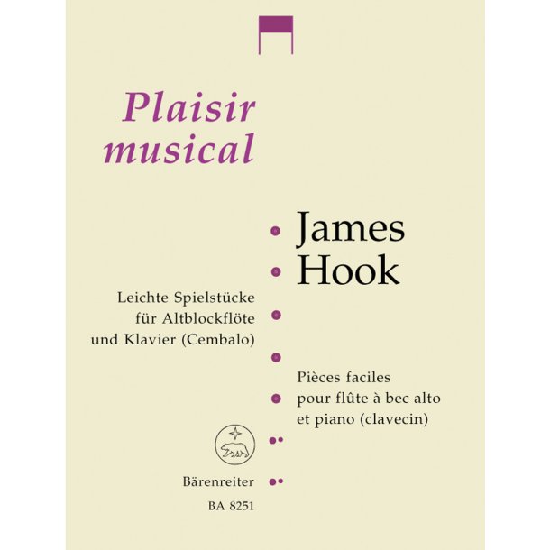 Leichte Spielst&uuml;cke - Hook, James