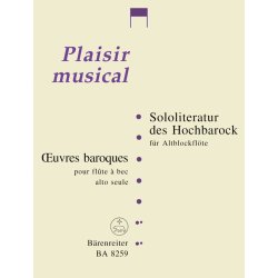 Sololiteratur des Hochbarock - 
