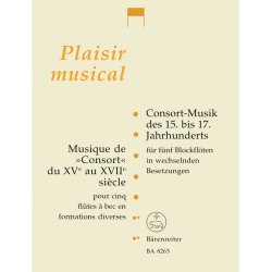 Musique de Consort du XVe au XVIIe si&THORN;cle - 