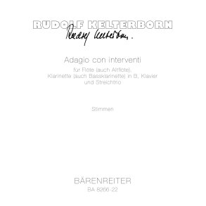 Adagio con interventi - Kelterborn, Rudolf