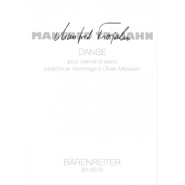 Danse - Trojahn, Manfred