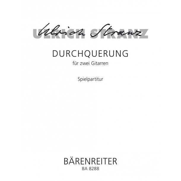 Durchquerung - Stranz, Ulrich