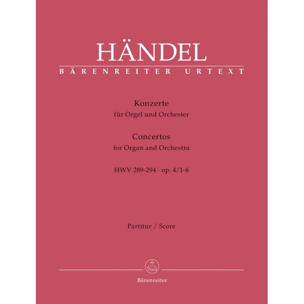 Organ Concertos - H&auml;ndel, Georg Friedrich