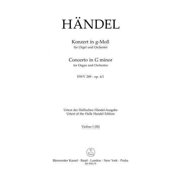 Concerto - H&auml;ndel, Georg Friedrich