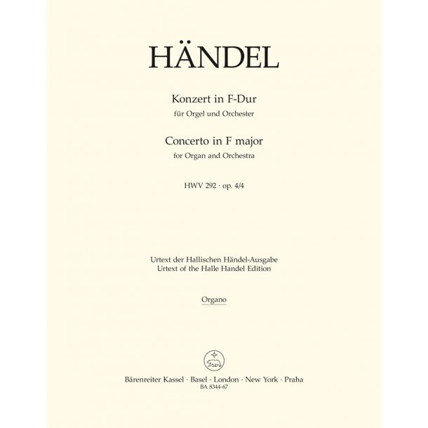 Concerto - H&auml;ndel, Georg Friedrich