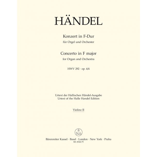 Concerto - H&auml;ndel, Georg Friedrich