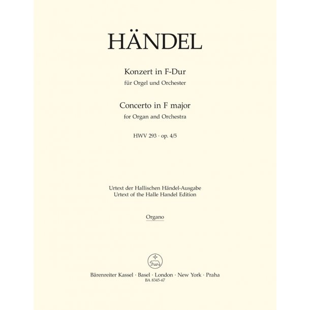 Concerto - H&auml;ndel, Georg Friedrich