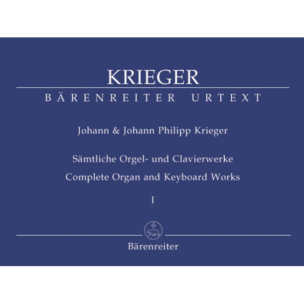 Complete Organ and Keyboard Works - Krieger, Johann Philipp / Krieger, Johann