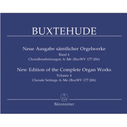 New Edition of the Complete Organ Works - Buxtehude, Dietrich