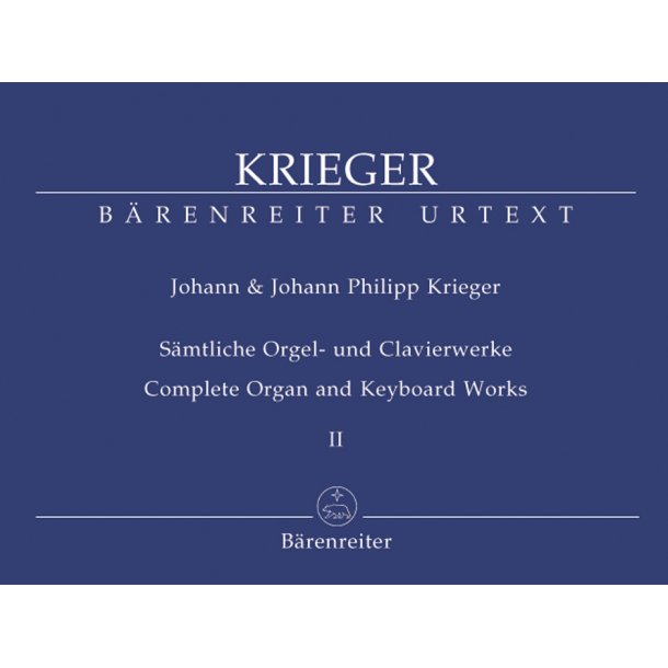 Complete Organ and Keyboard Works - Krieger, Johann Philipp / Krieger, Johann