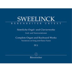 Lied- und Tanzvariationen - Sweelinck, Jan Pieterszoon