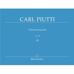 Choralvorspiele - Piutti, Carl
