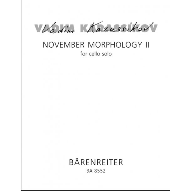 November Morphology II - Karassikov, Vadim