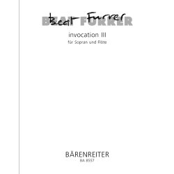 invocation III - Furrer, Beat