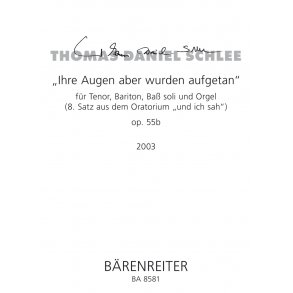 Ihre Augen aber wurden aufgetan - Schlee, Thomas Daniel