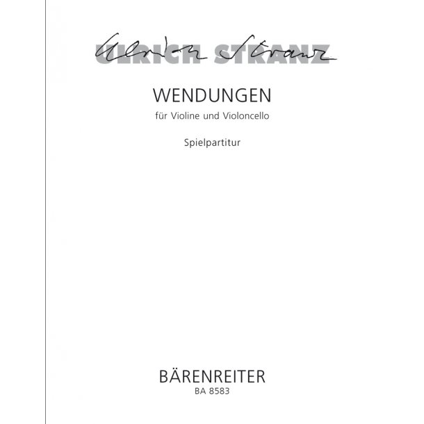 Wendungen - Stranz, Ulrich