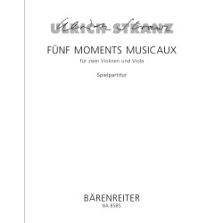 F&uuml;nf Moments musicaux - Stranz, Ulrich