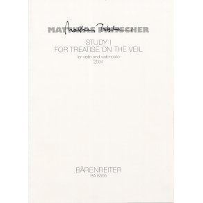 Study I for Treatise on the Veil - Pintscher, Matthias