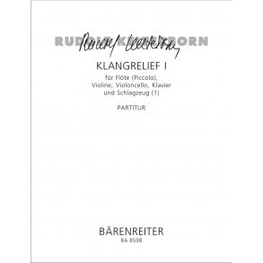 Klangrelief I - Kelterborn, Rudolf