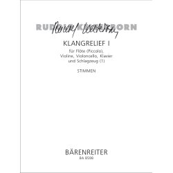 Klangrelief I - Kelterborn, Rudolf