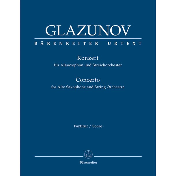 Concerto - Glazunov, Alexander