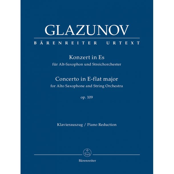 Concerto - Glazunov, Alexander