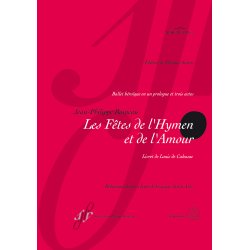 Les F&ecirc;tes de l'Hymen et de l'Amour - Rameau, Jean-Philippe