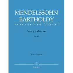 Motets - Mendelssohn Bartholdy, Felix