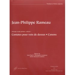 Cantates pour voix de dessus - Rameau, Jean-Philippe