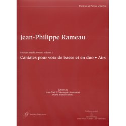 Cantates pour voix de basse et en duo, Airs - Rameau, Jean-Philippe