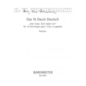 Das Te Deum Deutsch 