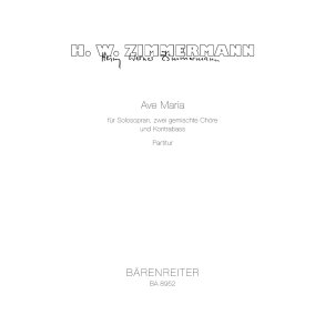 Ave Maria - Zimmermann, Heinz Werner