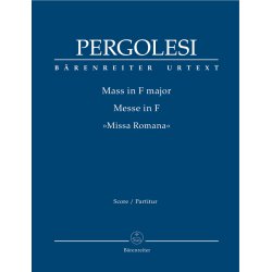 Mass - Pergolesi, Giovanni Battista