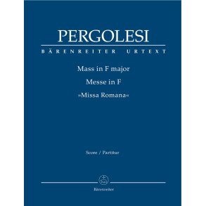 Mass - Pergolesi, Giovanni Battista