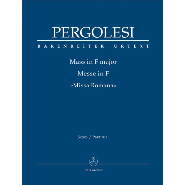 Mass - Pergolesi, Giovanni Battista