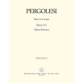 Mass - Pergolesi, Giovanni Battista