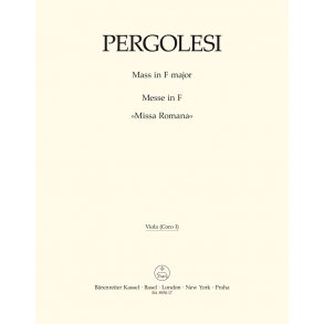Mass - Pergolesi, Giovanni Battista