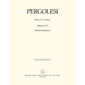 Mass - Pergolesi, Giovanni Battista