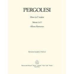 Mass - Pergolesi, Giovanni Battista
