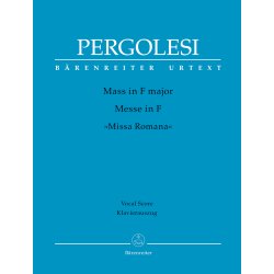 Mass - Pergolesi, Giovanni Battista